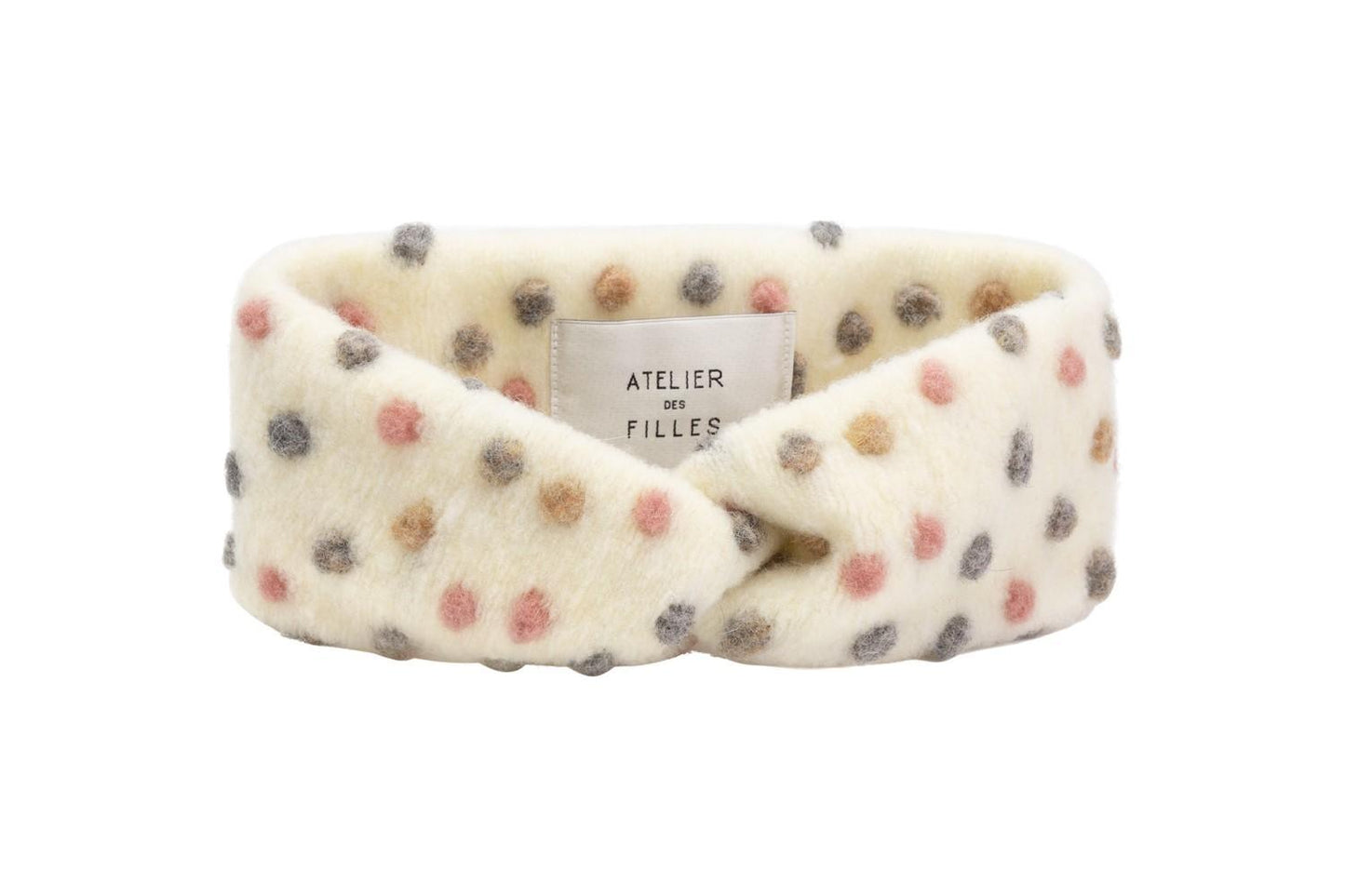 Off-white dotted Mini Headband Lio