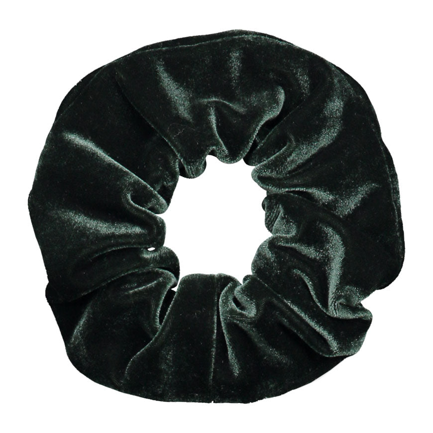 Green Velvet Scrunchie Chloe